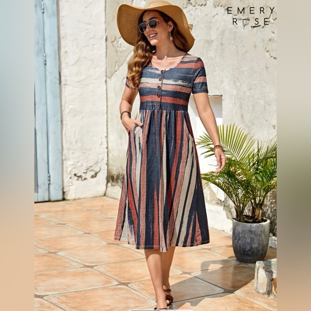 Casual midi dress